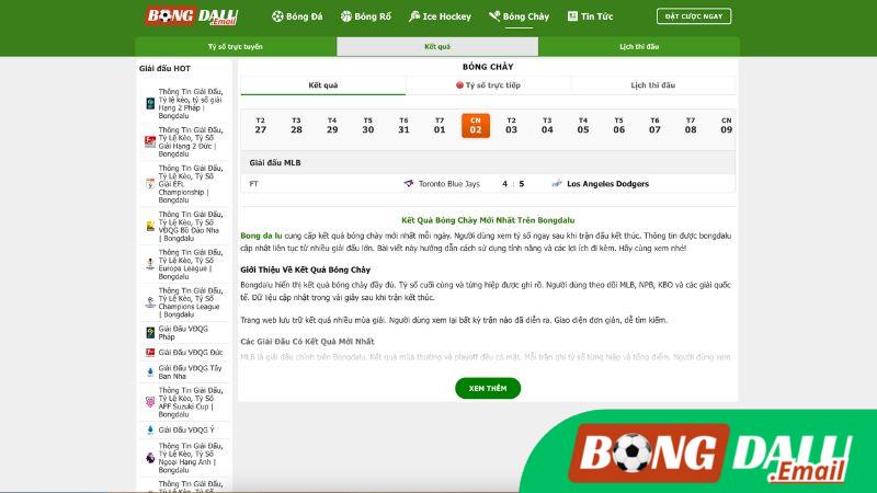 Giới Thiệu Về Kết Quả Bóng Chày Giới Thiệu Về Kết Quả Bóng Chày