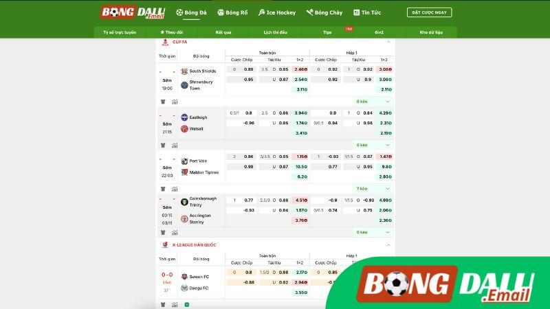 Tỷ Lệ Kèo Trên Bongdalu Tỷ Lệ Kèo Trên Bongdalu